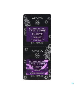 Apivita beauty gold masque myrtille