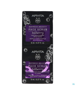 Apivita beauty gold masque myrtille