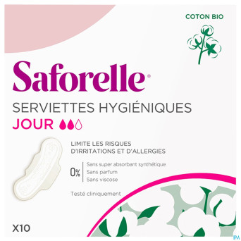 Saforelle serviettes hygieniques 10