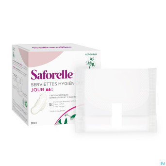 Saforelle serviettes hygieniques 10