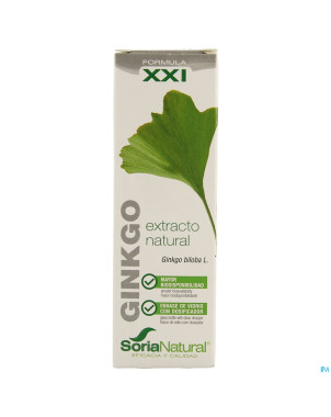 Soria ginkgo biloba xxi    extr.fl. 50ml