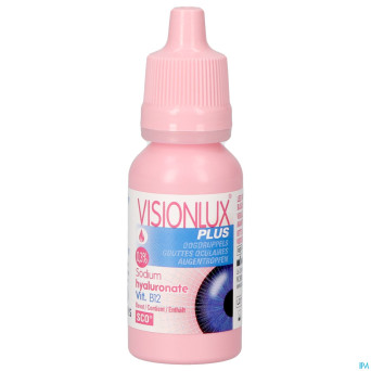Visionlux plus gouttes yeux fl 1 x 10ml