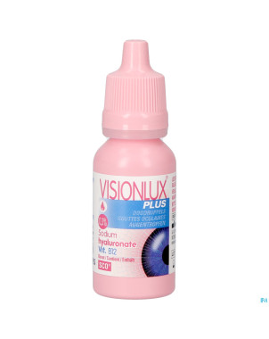 Visionlux plus gouttes yeux fl 1 x 10ml