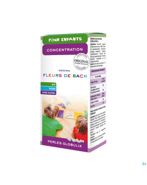 Fleurs de bach kids concenreation