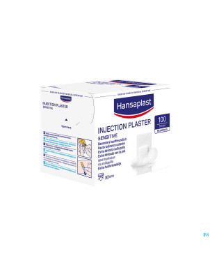 Hansaplast elastic sens. inject.plaster strips 100
