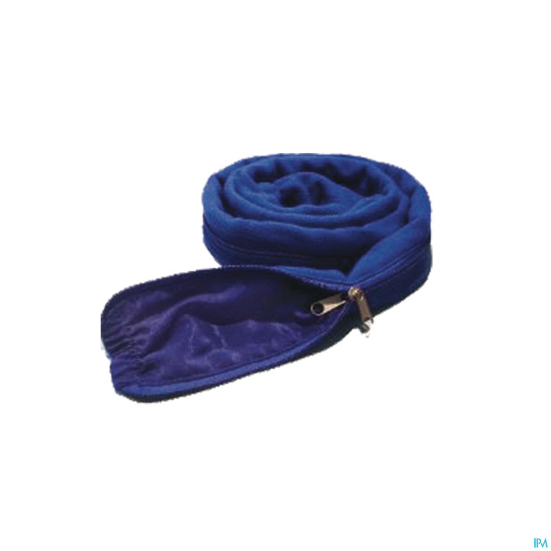 Cpap housse protection tender tubing bleu