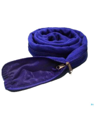 Cpap housse protection tender tubing bleu