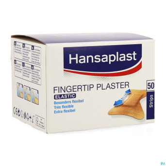 Hansaplast elastic fingertip plaster    strips 50