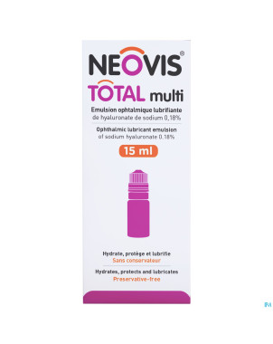 Neovis total multi sol ophtal.fl 15ml rempl3465739