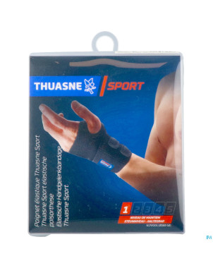 Thuasne sport poignet neoprene noir t. univers.