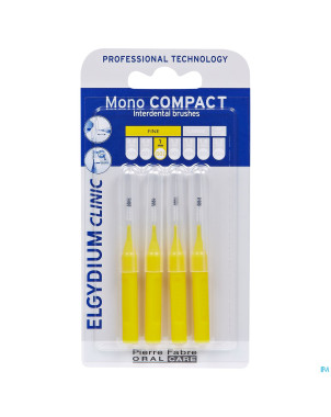 Elgydium clinic monocompact yellow interd.fine 4