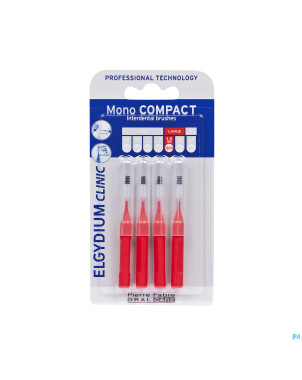 Elgydium clinic monocompact red