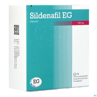Sildenafil eg pi pharma comp pell  24 x 100mg pip