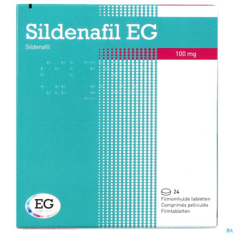 Sildenafil eg pi pharma comp pell  24 x 100mg pip