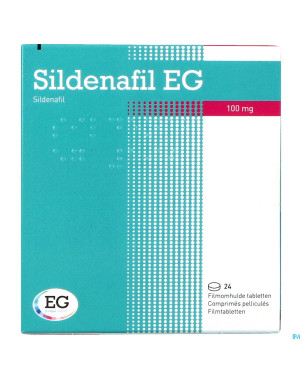 Sildenafil eg pi pharma comp pell  24 x 100mg pip