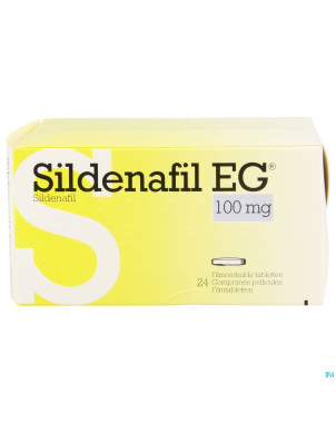 Sildenafil eg pi pharma comp pell  24 x 100mg pip