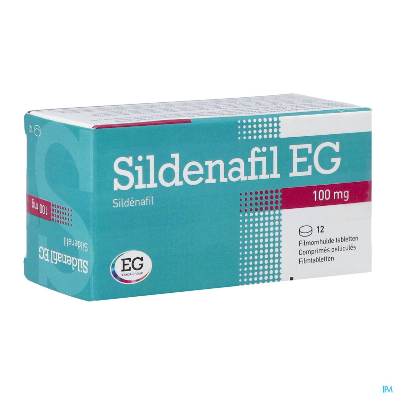 Sildenafil eg pi pharma comp pell  12 x 100mg pip