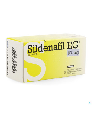 Sildenafil eg pi pharma comp pell  12 x 100mg pip