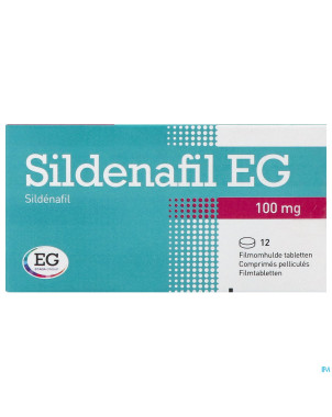 Sildenafil eg pi pharma comp pell  12 x 100mg pip