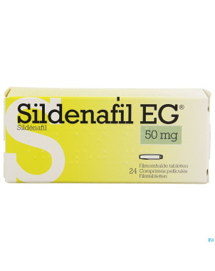 Sildenafil eg pi pharma comp pell  24 x  50mg pip