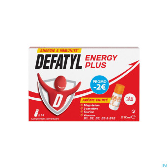 Defatyl energy plus   14x15ml promo