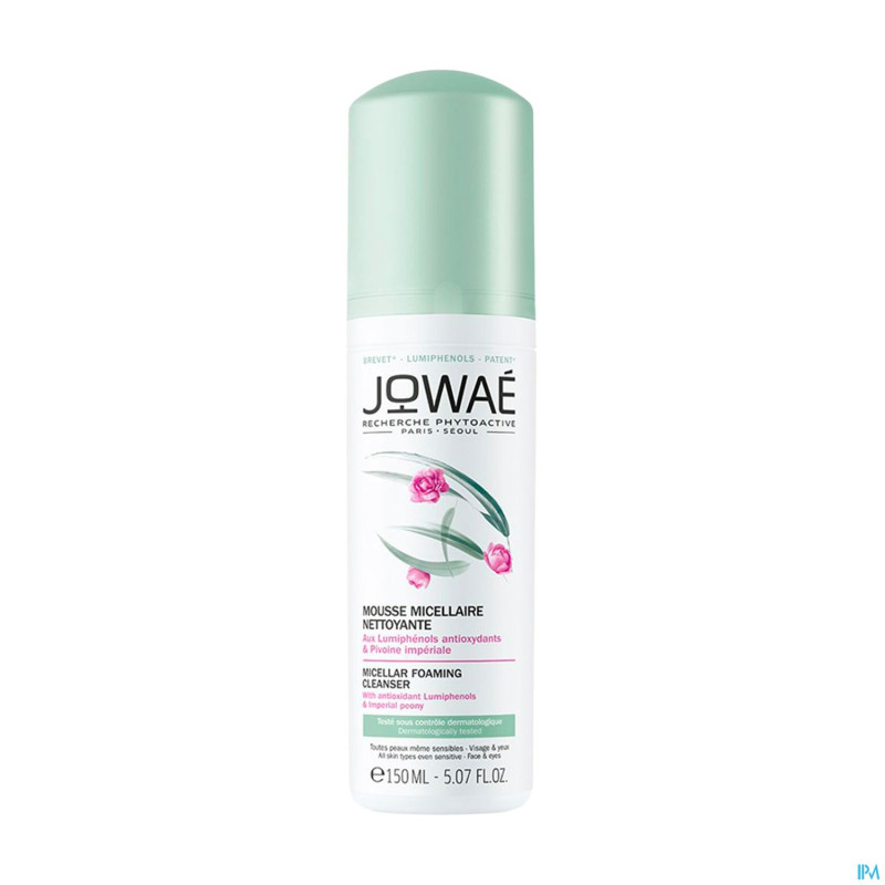 Jowae mousse micellaire nettoyante    tube 150ml