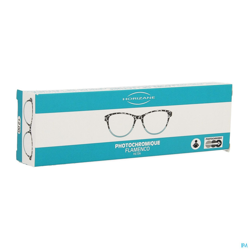 Plic optique loupe photochr.flam.bleu d2.0horizane