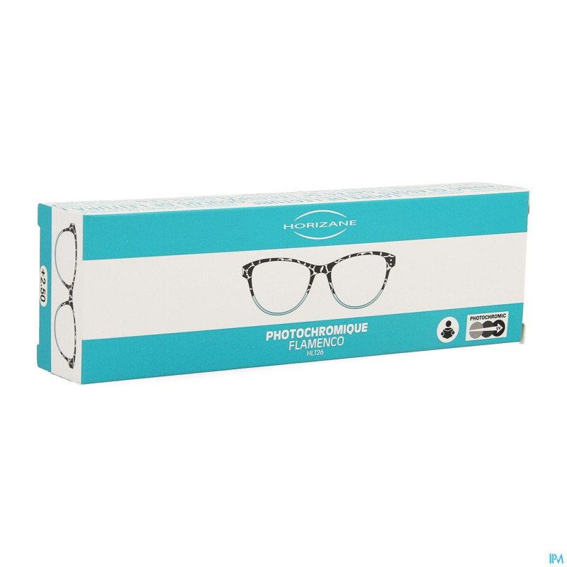 Plic optique loupe photochr.flam.bleu d2.5horizane