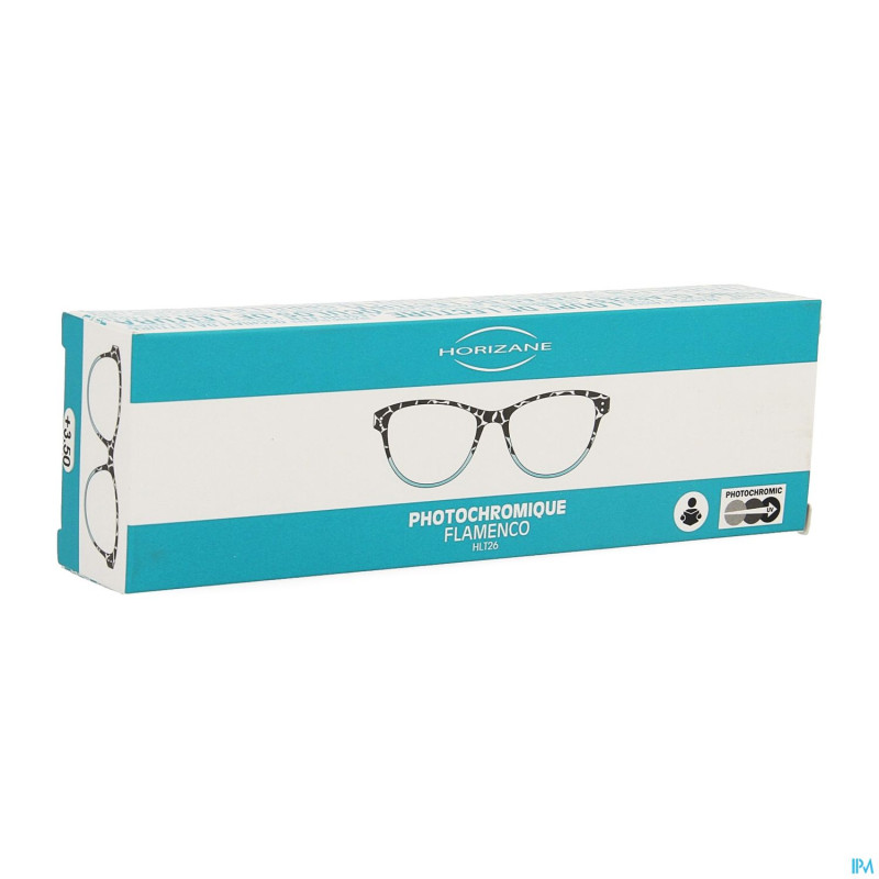 Plic optique loupe photochr.flam.bleu d3.5horizane