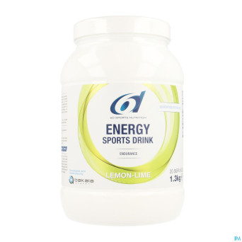 6d sixd energy sports drink lemon lime pdr  1,3kg