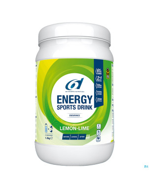 6d sixd energy sports drink lemon lime pdr  1,3kg