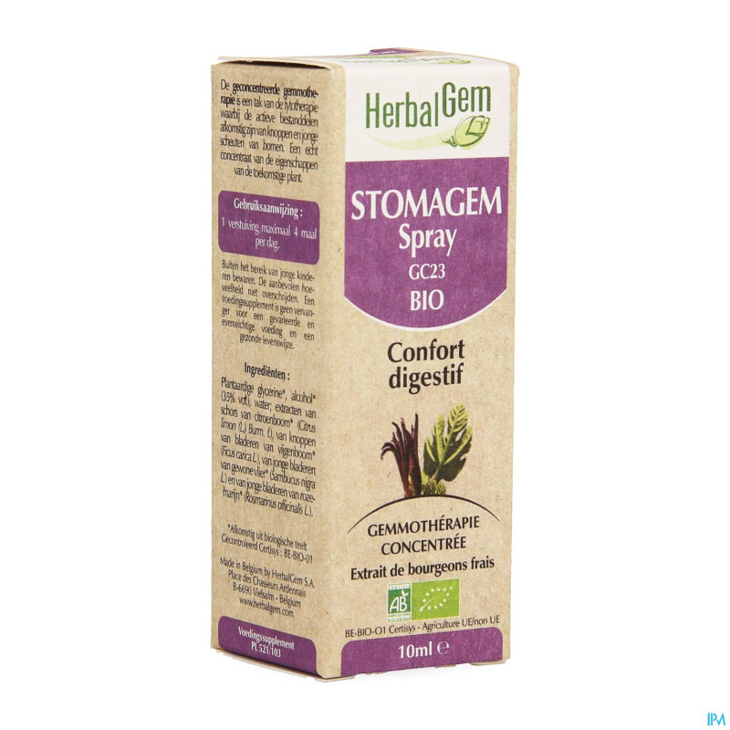 Herbalgem stomagem bio   spray 10ml