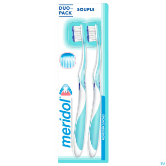 Meridol brosse dents protect.gencive soupl.duopack
