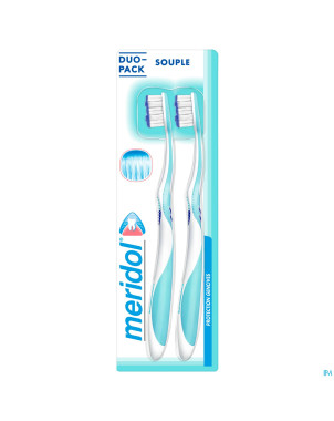 Meridol brosse dents protect.gencive soupl.duopack