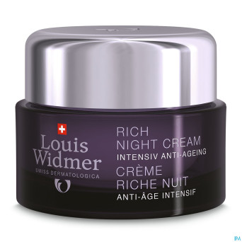 Widmer aai creme riche nuit n/parf pot 50ml