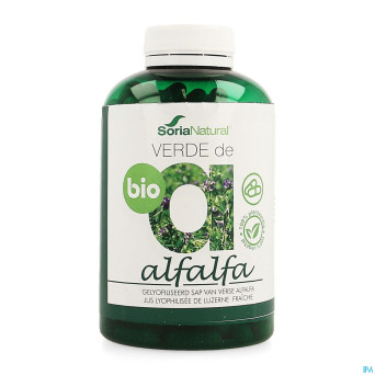 Soria verde de alfalfa    caps 240x630mg