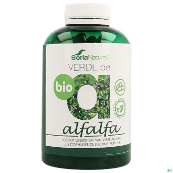 Soria verde de alfalfa    caps 240x630mg