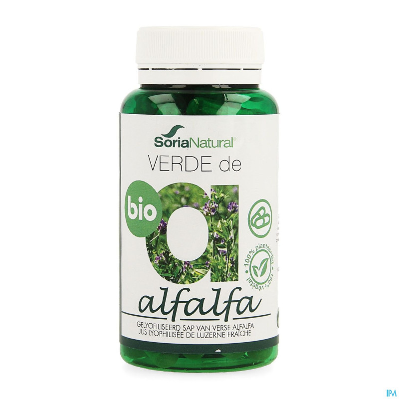Soria verde de alfalfa    caps 80