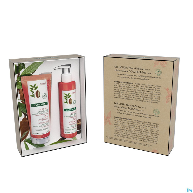 Klorane corps coffret corps hibiscus    18