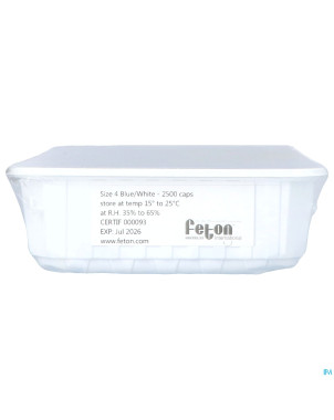 Capsulet.4 bleu/blanc 2500 feton