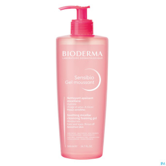 Bioderma sensibio gel moussant    fl 500ml