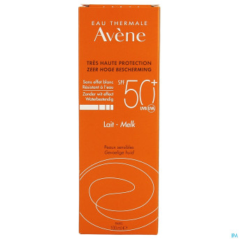 Avene sol spf50+ lait tres haute protect.    100ml