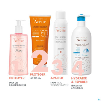 Avene sol spf50+ lait tres haute protect.    100ml