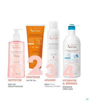 Avene sol spf50+ lait tres haute protect.    100ml
