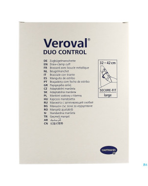 Veroval duo control brassard souple32-42cm 9255320