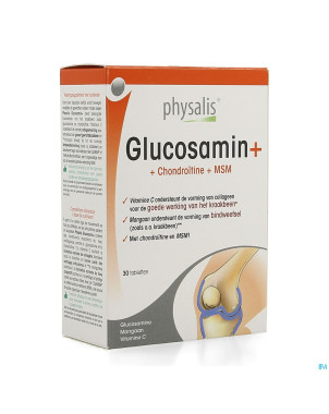 Physalis glucosamine+chondroitine+msm    comp 30