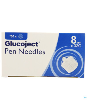 Glucoject pen needles 8mm    32g