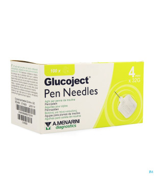 Glucoject pen needles 4mm    32g