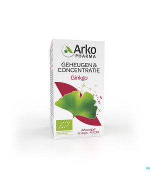 Arkogelules ginkgo bio    caps 45