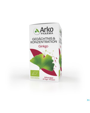 Arkogelules ginkgo bio    caps 45